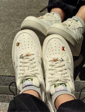 .马年限定！Nike Air Force 1 马年定制款 新年开运AF1空军一号休闲鞋