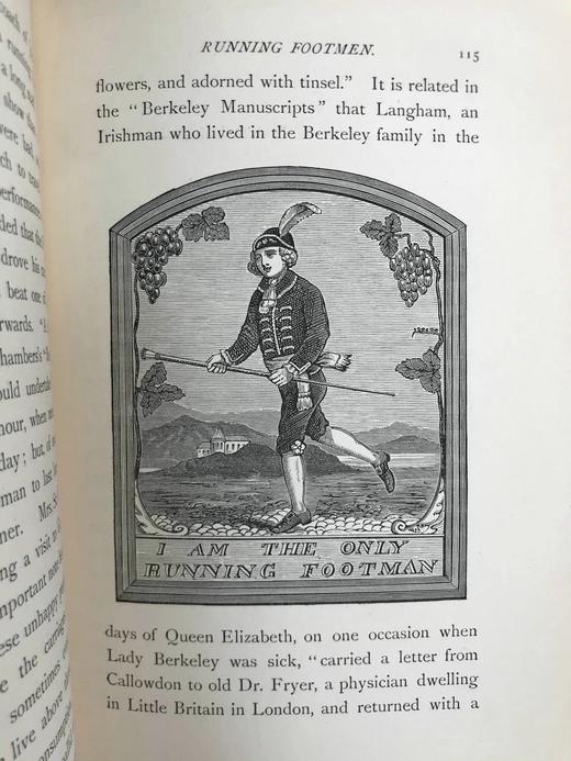 1892年 过去的英格兰 约10余幅插图 漆布精装大32开 商品图8