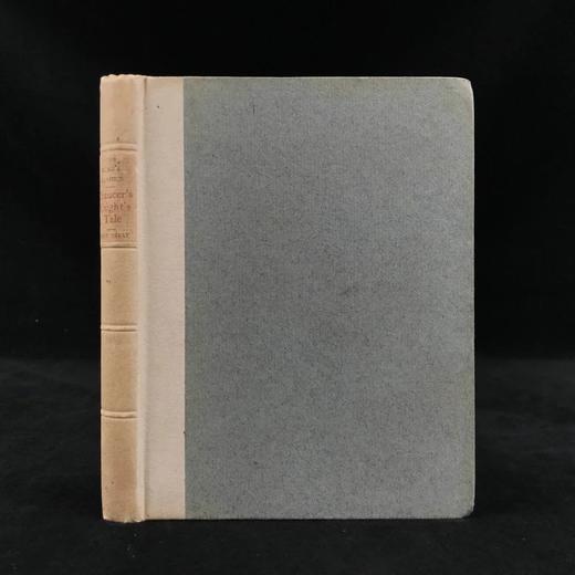 含藏书票！1904年 乔叟《骑士的故事》（现代英文版） 1幅插图 精装36开 商品图0