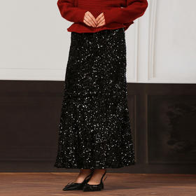 重工亮片鱼尾长裙-纪念日百货门店同款169146831