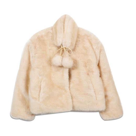 系带毛球可爱毛毛羽绒外套-纪念日百货门店同款168644168 商品图4