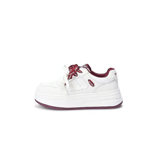 经典鲨2026年春专柜新品韩版拼色透气运动休闲小白鞋板鞋女KW326-617021 商品图7