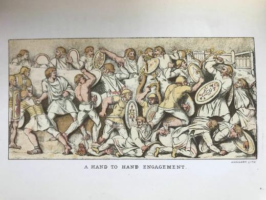 1881年 耶路撒冷末日的故事 8幅彩色插图 漆布精装32开 商品图9