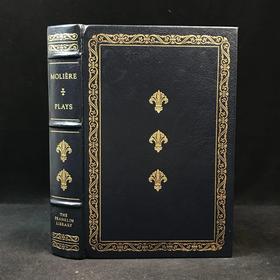 限量版！含藏书票 莫里哀《莫里哀七部剧作》 配插图 富兰克林图书馆豪华皮装本