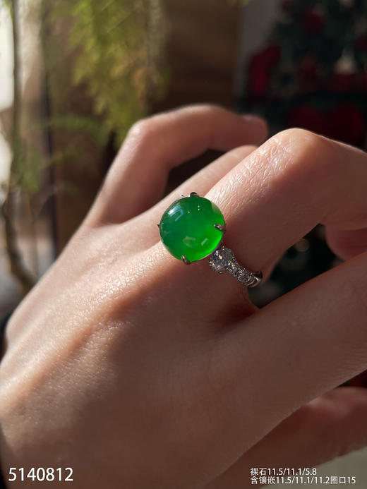 5140812，蛋面戒指。具体价格微信咨询 商品图4
