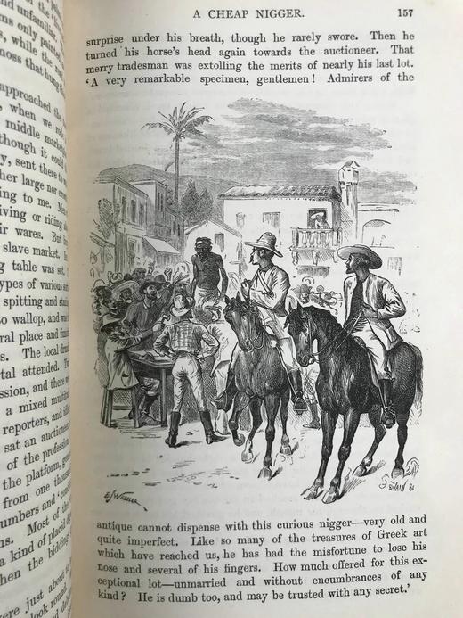 1885年 康希尔杂志 数百幅插图 皮脊精装大32开 商品图8