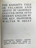 含藏书票！1904年 乔叟《骑士的故事》（现代英文版） 1幅插图 精装36开 商品缩略图4