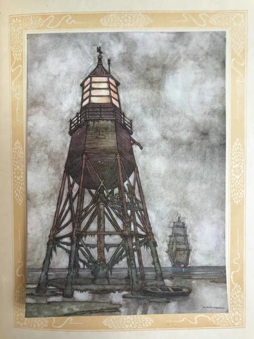 被收录进牛津词典的插画家！约20世纪早期 吉卜林《英国人之歌》 威廉·希斯·罗宾森23幅彩色插图 漆布精装大16开 商品图8