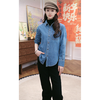 火桐hooton 2026春季新款醋酸莱赛尔牛仔衬衫 商品缩略图2
