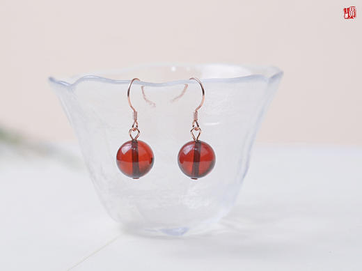 血珀（琥珀）耳坠 商品图1