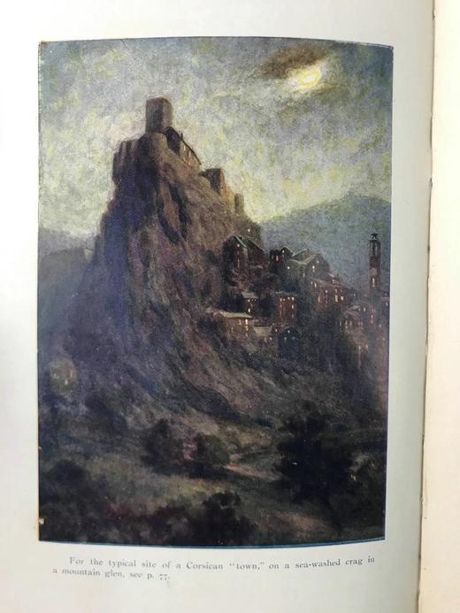 1910年 世界各地风物志含中国内容 24幅彩色插图 漆布精装32开 商品图14