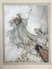 鬼才拉克姆40幅彩色手工贴图！1908年首版 莎士比亚《仲夏夜之梦》 漆布精装16开 商品缩略图12