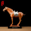 宇达青铜摆件 十二生肖马《盛世平安马》创意装饰 家居工艺摆件  高37cm 商品缩略图0