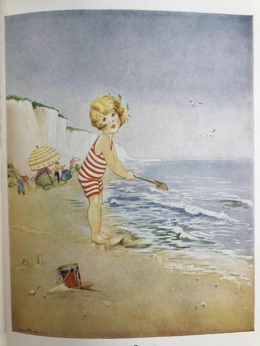 1929年 史蒂文森《童诗花园》 尤拉莉精美彩色插图 精装16开 商品图12