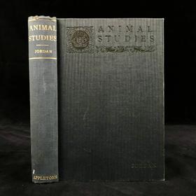 1903年 动物研究 259幅插图 漆布精装32开