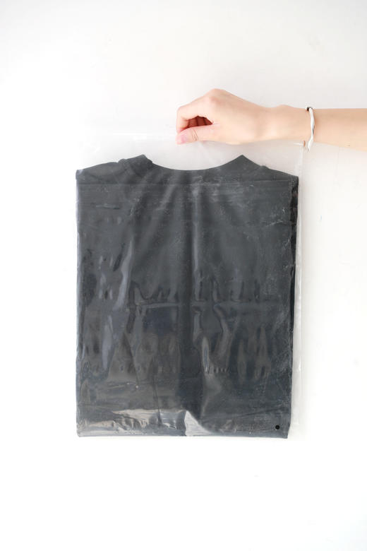 贴布毛巾绣花tee，巨好穿的基础款。宽松设计圆领全棉t恤E011058 商品图12