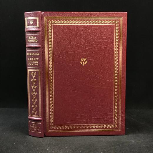 限量版！埃兹拉・庞德《诗章》 富兰克林图书馆豪华皮装本 商品图0