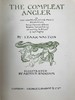 鬼才拉克姆12幅彩色手工贴图！1931年 沃尔顿《钓客清话》 漆布精装16开 商品缩略图3