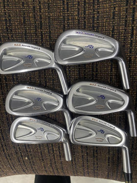 二手正品三浦技研铁杆组杆头（五铁有杆身）八成新左右