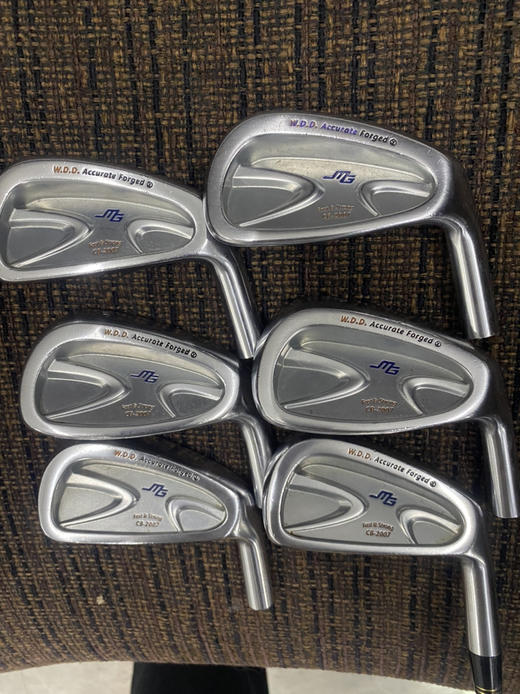 二手正品三浦技研铁杆组杆头（五铁有杆身）八成新左右 商品图0