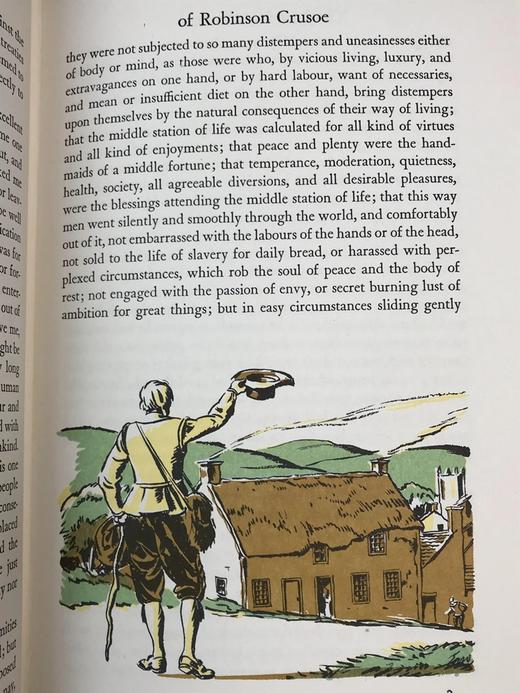 丹尼尔・笛福《鲁滨逊漂流记》配多幅精美彩色插图 豪华皮装 商品图4