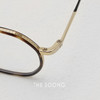 THESOONG|"多边形眼镜"超轻羽钛双色黄花纹百搭素颜眼镜HWZB8512 商品缩略图4