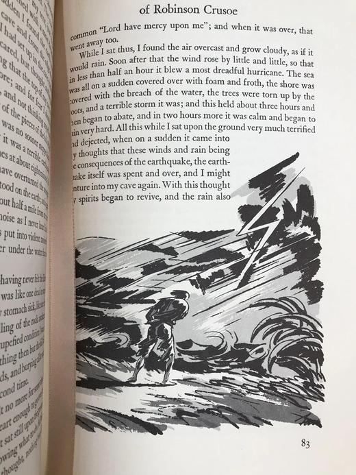 丹尼尔・笛福《鲁滨逊漂流记》配多幅精美彩色插图 豪华皮装 商品图11