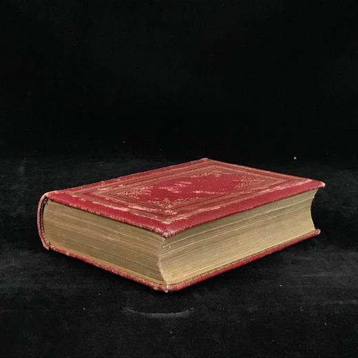 特装本！1878年 丁尼生作品集 1幅肖像插图 全真皮精装32开 商品图1