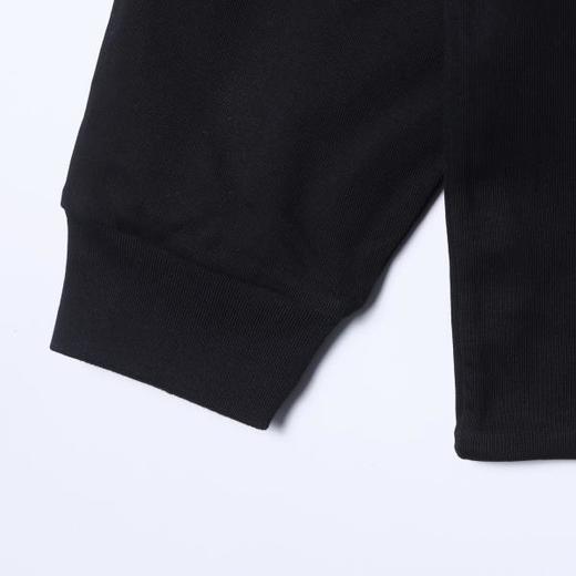 SDSA男士秋冬新款痞帅男装美式重磅撞色印花字母圆领长袖T恤百搭 商品图3