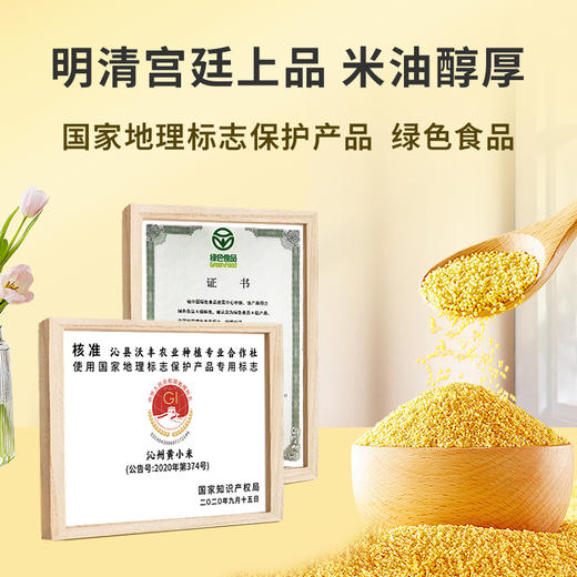 当季黄小米山西沁州黄小米月子米粥软糯香米五谷杂粮礼盒 商品图2