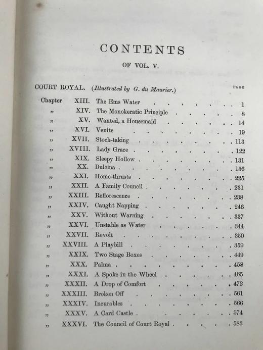 1885年 康希尔杂志 数百幅插图 皮脊精装大32开 商品图3