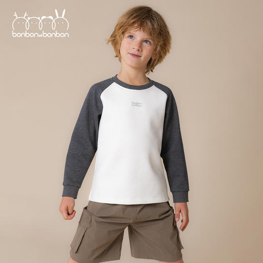 插肩袖针织T恤 商品图2