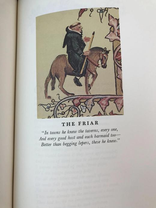 限量版！含藏书票 杰弗里・乔叟《坎特伯雷故事集》 配插图 富兰克林图书馆豪华皮装本 商品图9