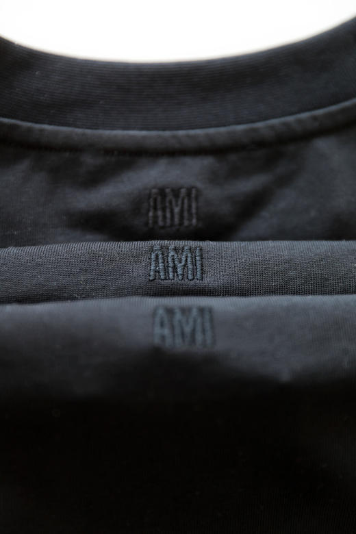 贴布毛巾绣花tee，巨好穿的基础款。宽松设计圆领全棉t恤E011058 商品图13