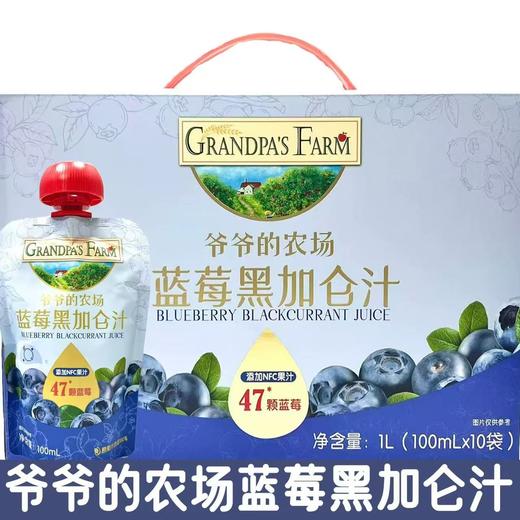爷爷的农场蓝莓黑加仑汁饮料1L-22231017 商品图0