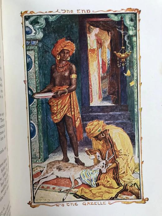 1902年 安德鲁·朗格《紫罗兰童话书》 多幅彩色与大量黑白插图 漆布精装32开 商品图11