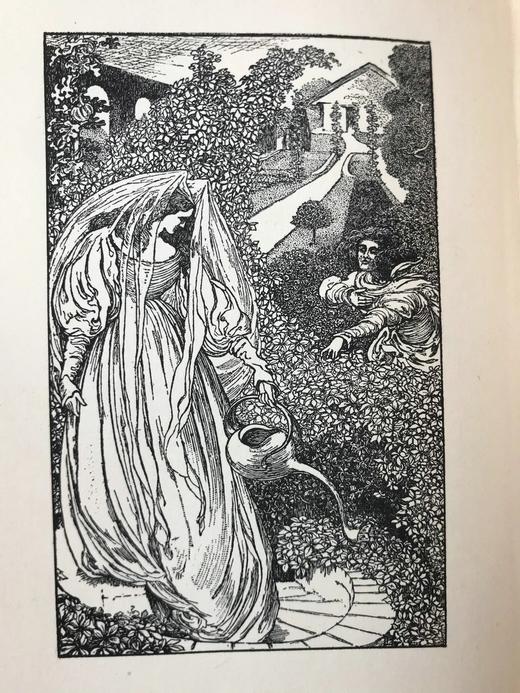 1895年 劳伦斯·豪斯曼《欢乐屋》 豪斯曼兄妹配多幅插图 漆布精装32开 商品图11