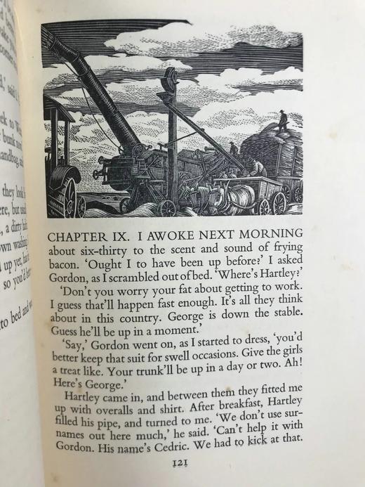 1934年 斯特里特《农夫的荣耀》 拉韦拉特木刻版画插图 精装32开 商品图13