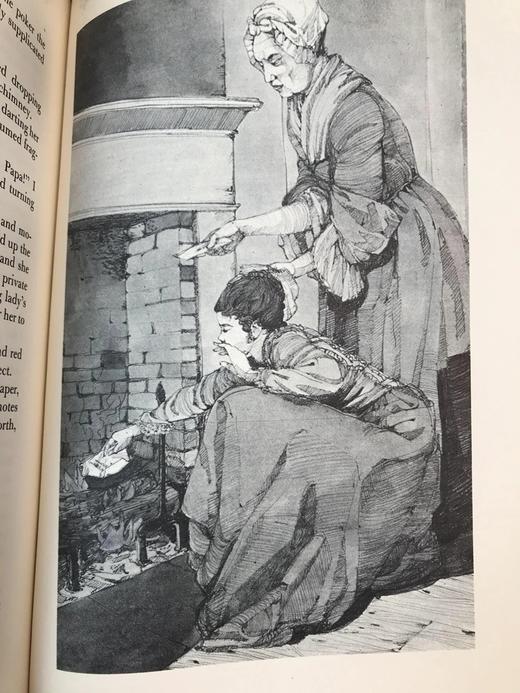 限量版！艾米莉・勃朗特《呼啸山庄》配插图 富兰克林图书馆豪华皮装本 商品图11