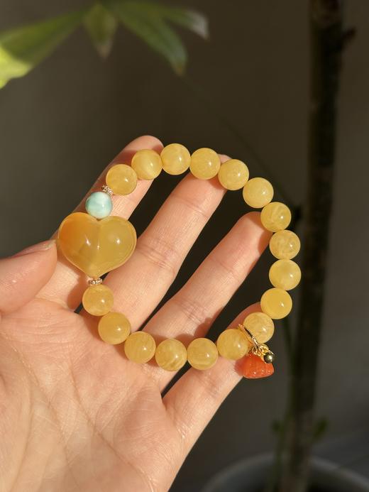 时光的礼物——高品质原创能&L亮 珠宝蜜蜡专场！天燃蜜蜡高货闭眼入，正源俄料、乌料｜白花蜜、金绞蜜、鸡油红一网打尽！亿万年凝华，戴在身上就是和好云打交道～ 商品图10