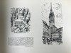 【德语】约20世纪中早期 欧洲城市建筑风光手稿画集 漆布精装大16开 商品缩略图13