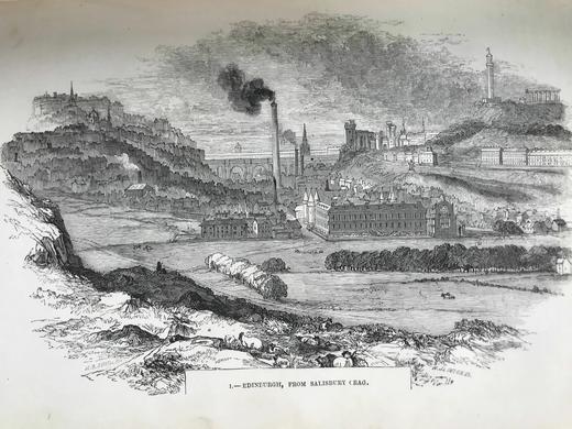 约19世纪后期 大英帝国风光图集（卷2） 百余幅精美版画插图 真皮精装16开 商品图13