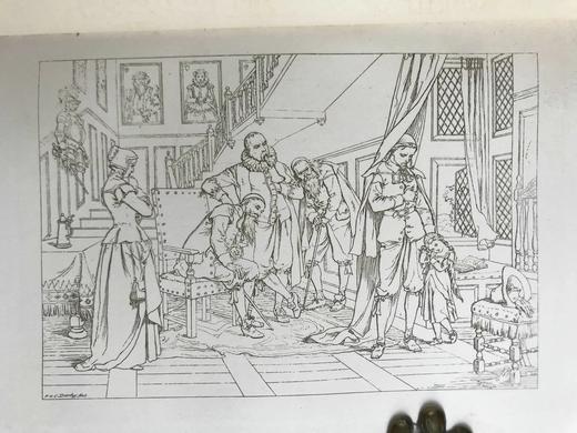 1892年 霍桑《红字》 12幅插图 布面精装32开 商品图8