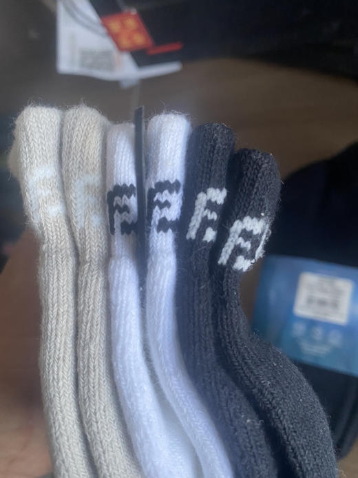 全新正品FJ毛巾底高尔夫球运动袜一卡三双6双起卖颜色留言不留言随机发 商品图6