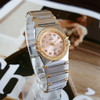 【95新】OMEGA 欧米茄1370.20.00石英机芯22.5MM（女款）星座系列精钢/18K黄金；后镶钻石表圈 241225TJ15 商品缩略图2