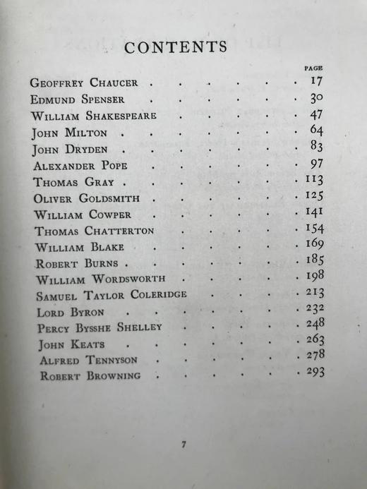 1907年 伟大的英国诗人们 33幅插图 漆布精装32开 商品图4