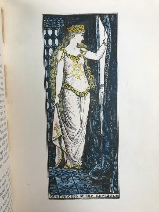 1902年 安德鲁·朗格《紫罗兰童话书》 多幅彩色与大量黑白插图 漆布精装32开 商品图4