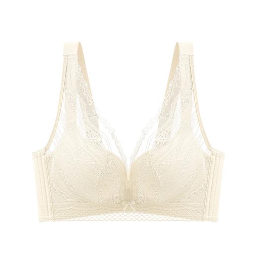 点此购买 爱慕浮雕蕾丝短蝴蝶结薄杯文胸 艾 339624 商品图2