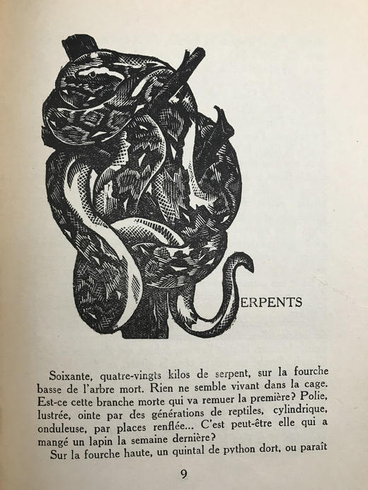 【法语】1932年 科莱特《牢狱与天堂》 克莱蒙·塞尔沃木版画插图 皮装大32开 商品图6