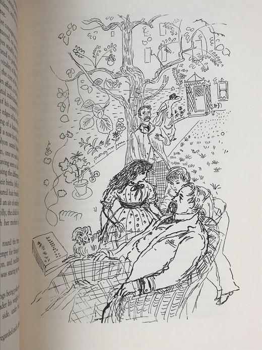 限量版！约翰・高尔斯华绥《有产业的人》 配插图 富兰克林图书馆豪华皮装本 商品图9